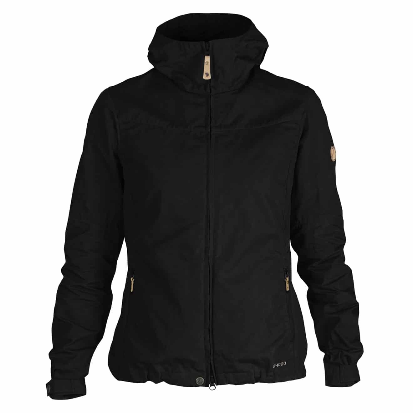 Fjallraven Womens Stina Jacket Black Fjallraven