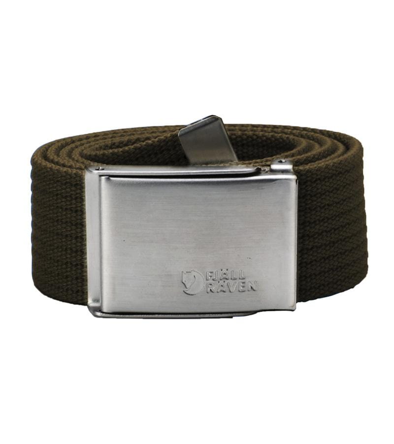 Fjallraven Canvas Belt Dark Olive Fjallraven