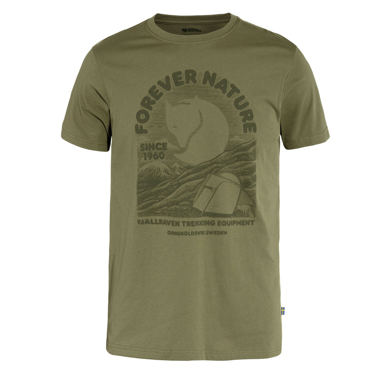 Fjallraven Fjällräven Equipment S/S T-Shirt Green Fjallraven