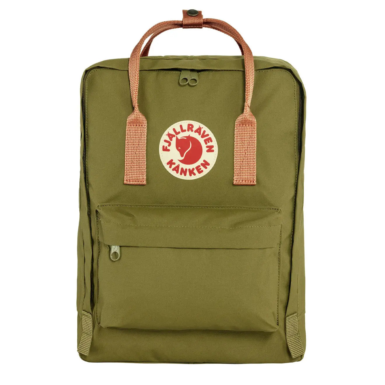 Fjallraven Kanken Classic Backpack Foliage Green / Peach Sand Fjallraven Kanken Bags