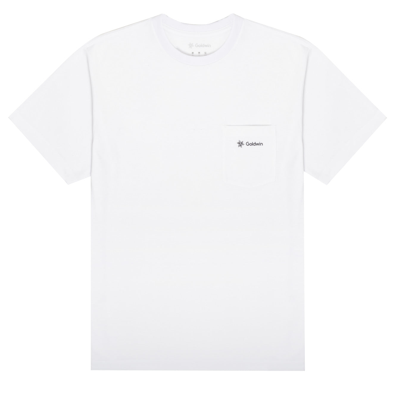 Goldwin Pocket T-Shirt White Goldwin