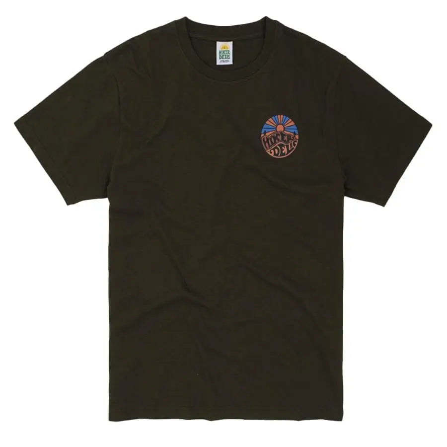 Hikerdelic Original Logo T-Shirt Military Green Hikerdelic