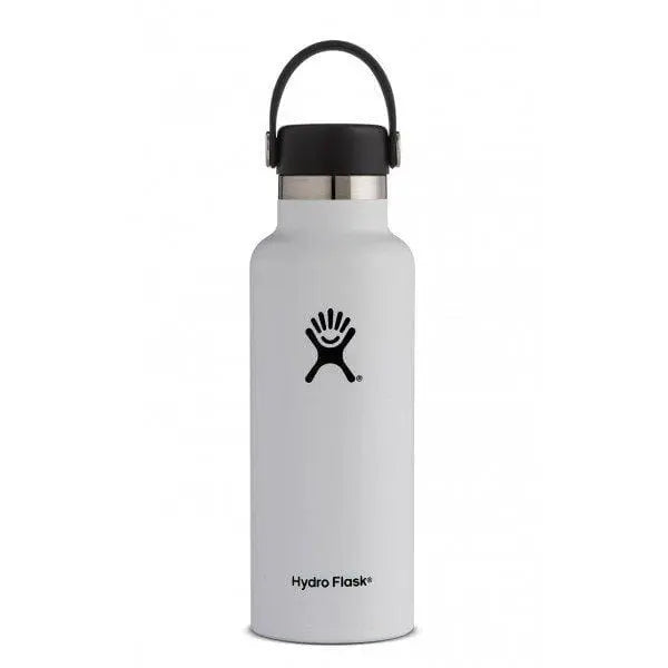 Hydro Flask 18oz Standard Mouth Bottle White Hydro Flask