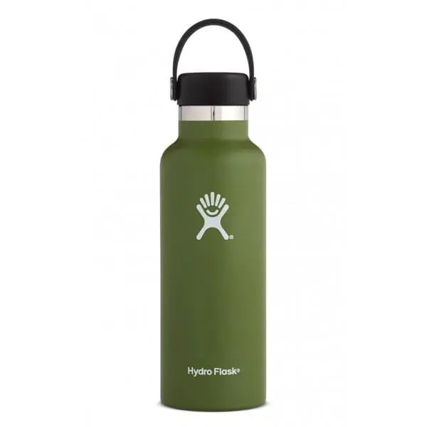 Hydro Flask 18oz Standard Mouth Bottle Olive Hydro Flask