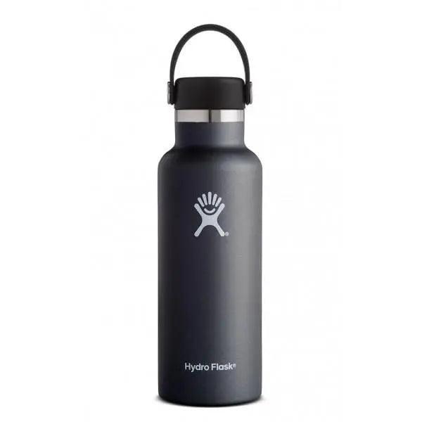 Hydro Flask 18oz Standard Mouth Bottle Black Hydro Flask