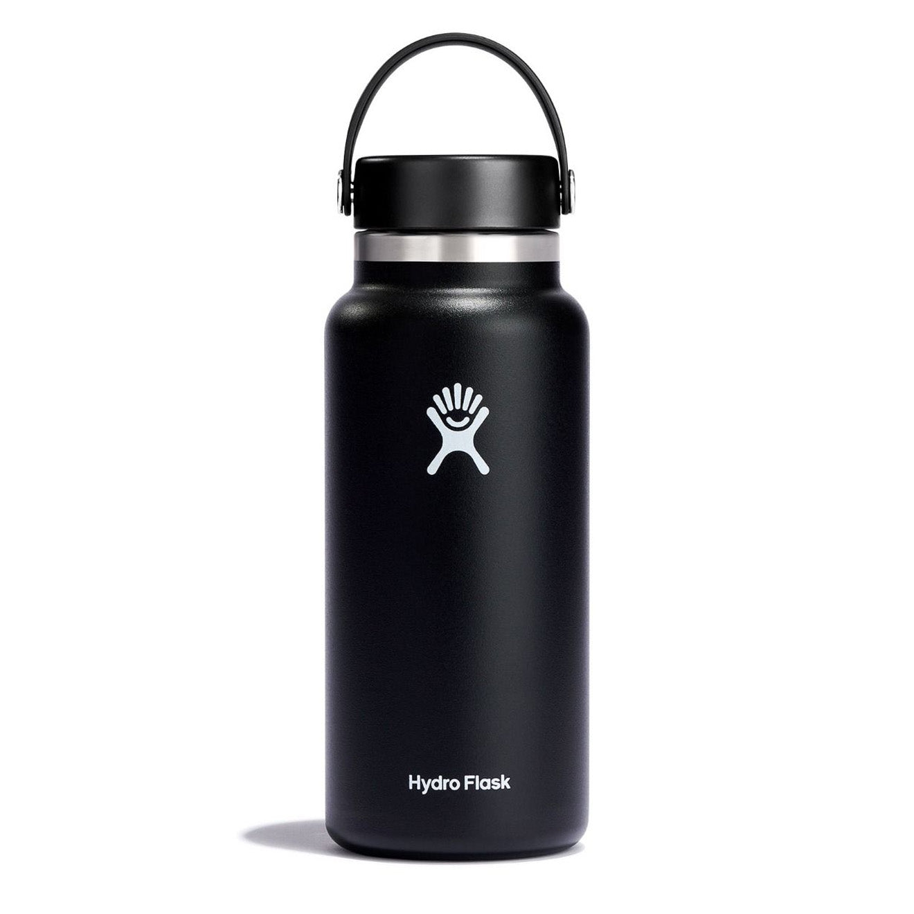 Hydro Flask 32oz Wide Mouth 2.0 Flex Cap Black Hydro Flask