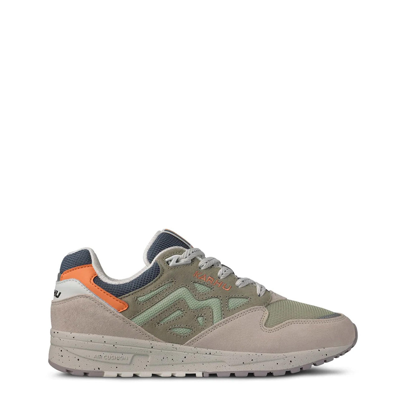 Karhu Womens Legacy 96 Trainers Rainy Day / Celadon Green Karhu