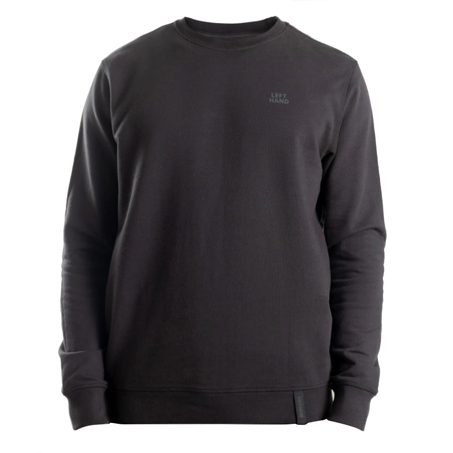 Left Hand Core Crew Sweatshirt Black Left Hand