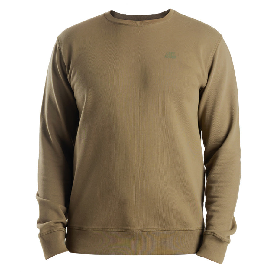 Left Hand Core Crew Sweatshirt Olive Left Hand