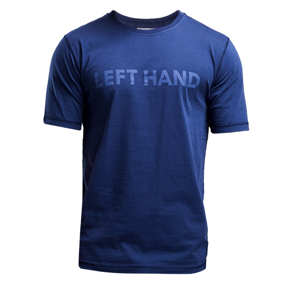 Left Hand Hand Tee Navy Left Hand