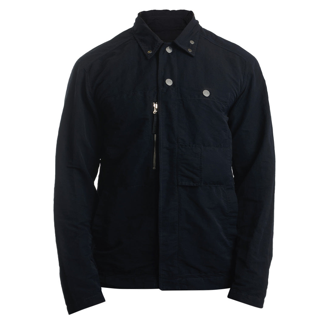 Left Hand Archive Overshirt Navy Left Hand