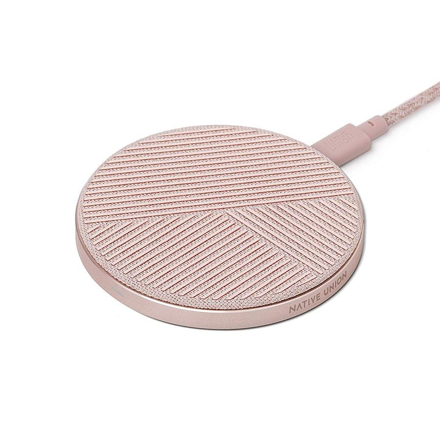 Native Union Drop Wireless Charger V2 Fabric Rose Native Union