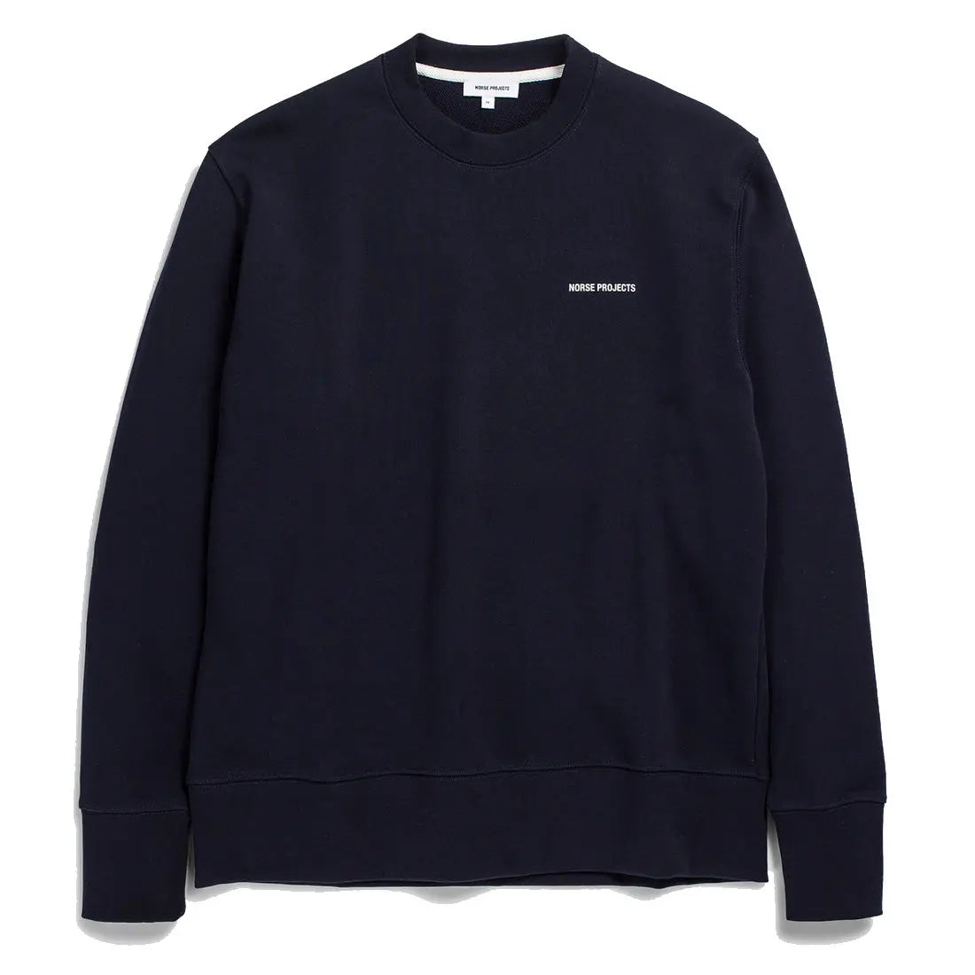 Norse Projects Arne Logo Sweat Dark Navy | Parasol Store