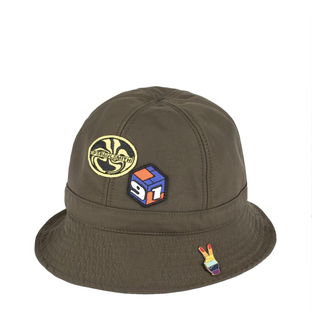 Paul Smith Rave On Bucket Hat Khaki Paul Smith