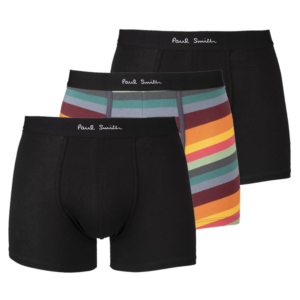 Paul Smith 3 Pack Trunks Black / Mix Multi Paul Smith