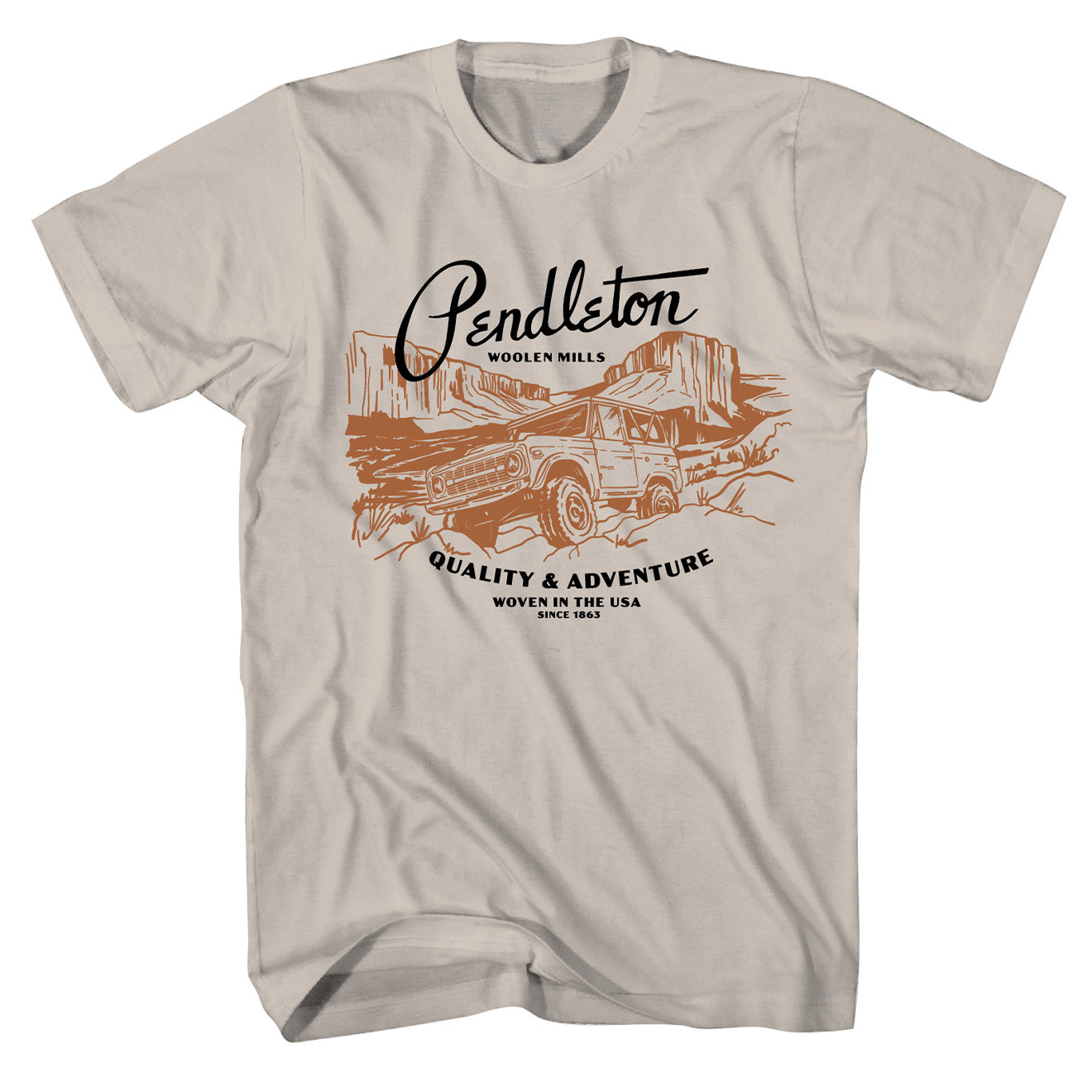 Pendleton Road Trip Graphic Tee Sand / Black Pendleton