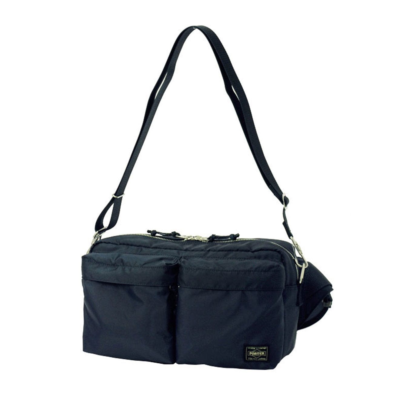 Porter-Yoshida and Co Force 2-Way Waist Bag Navy Porter-Yoshida and Co