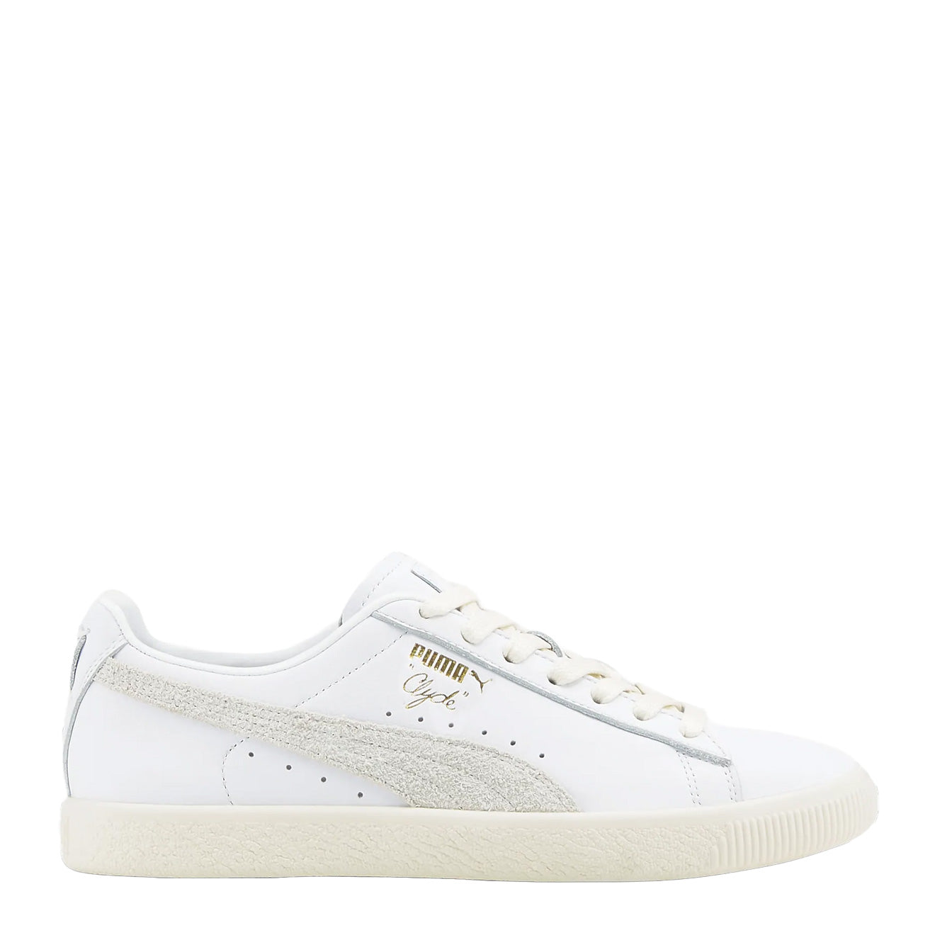 Puma Clyde Base Trainer Puma White / Whisper White / Puma Team Gold Puma