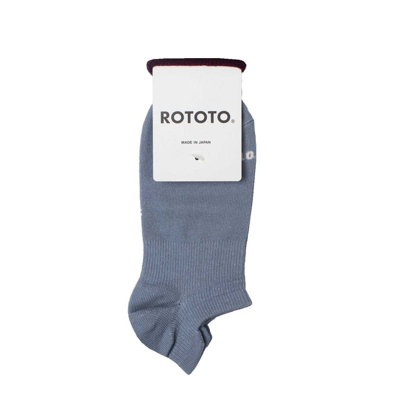 Rototo Sneaker Foot Cover Organic Socks Light Blue RoToTo