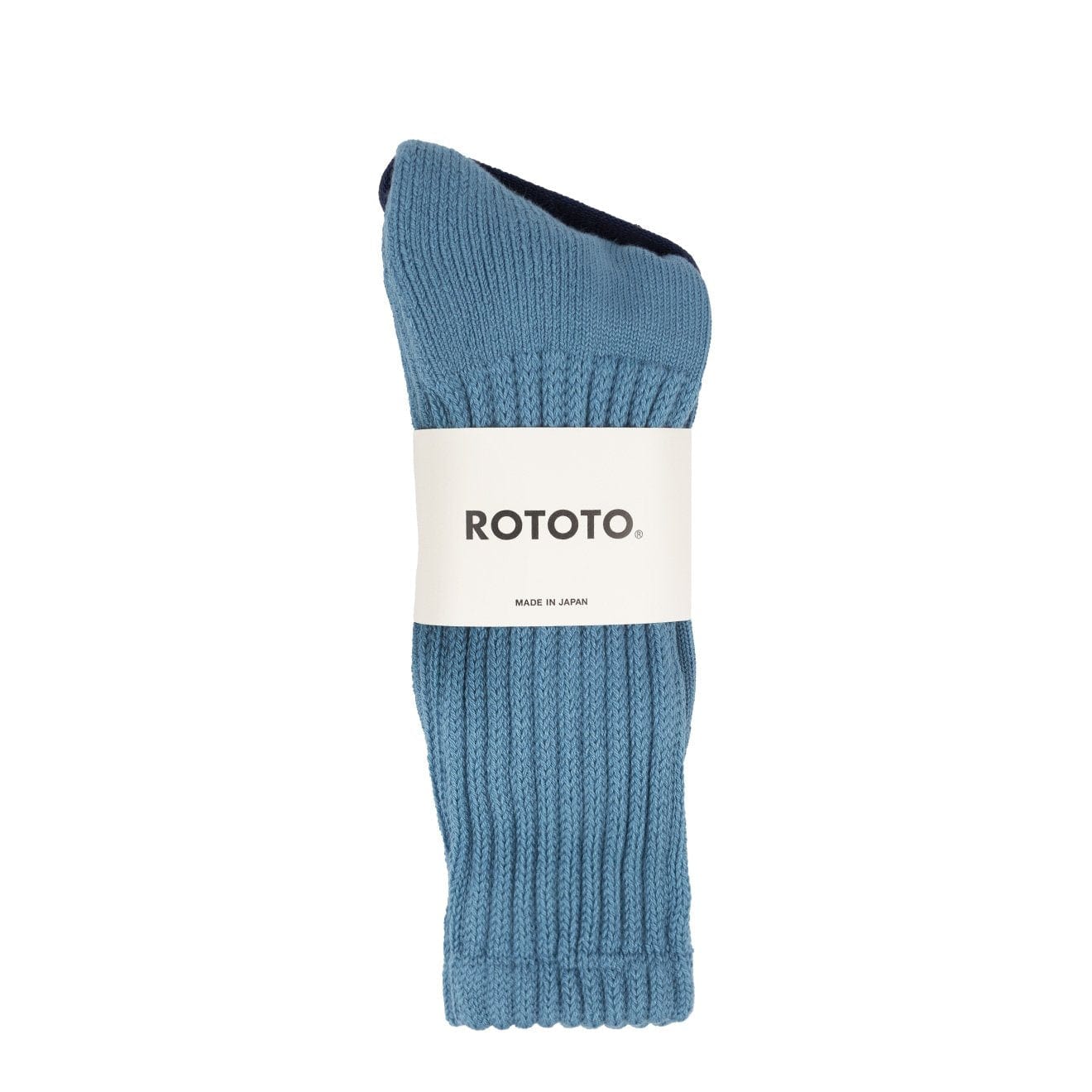 RoToTo Loose Pile Socks Mid Blue RoToTo