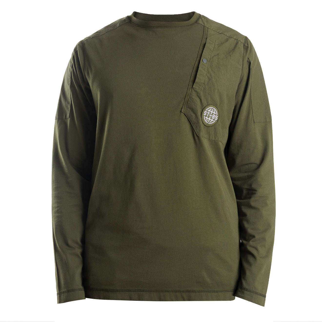 ST95 L/S Seasonal Tee Dark Green ST95