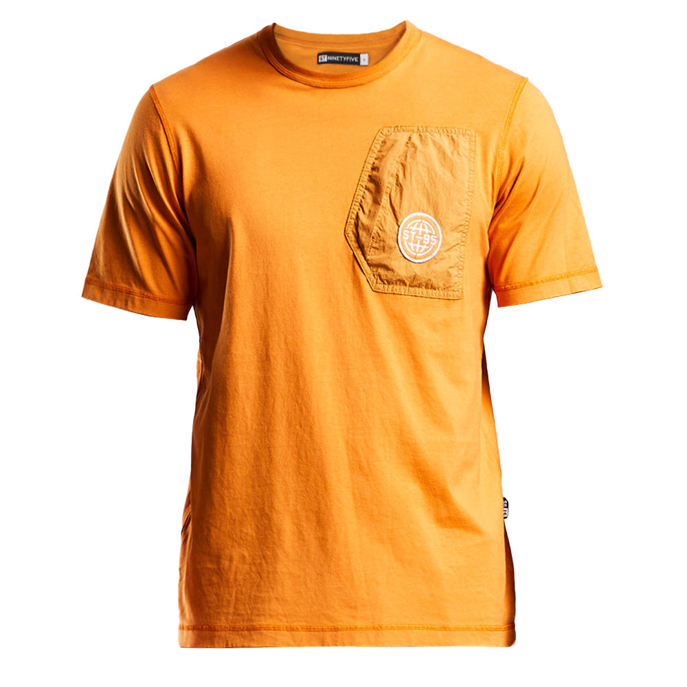 ST95 Globe Pocket Tee Light Orange ST95