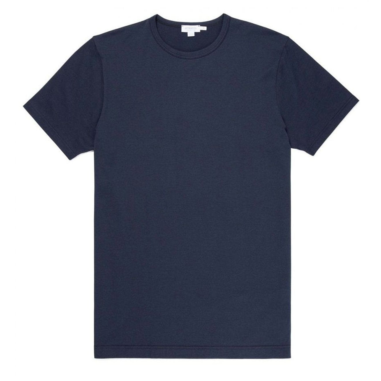 Sunspel Classic Crew T-Shirt Navy Sunspel