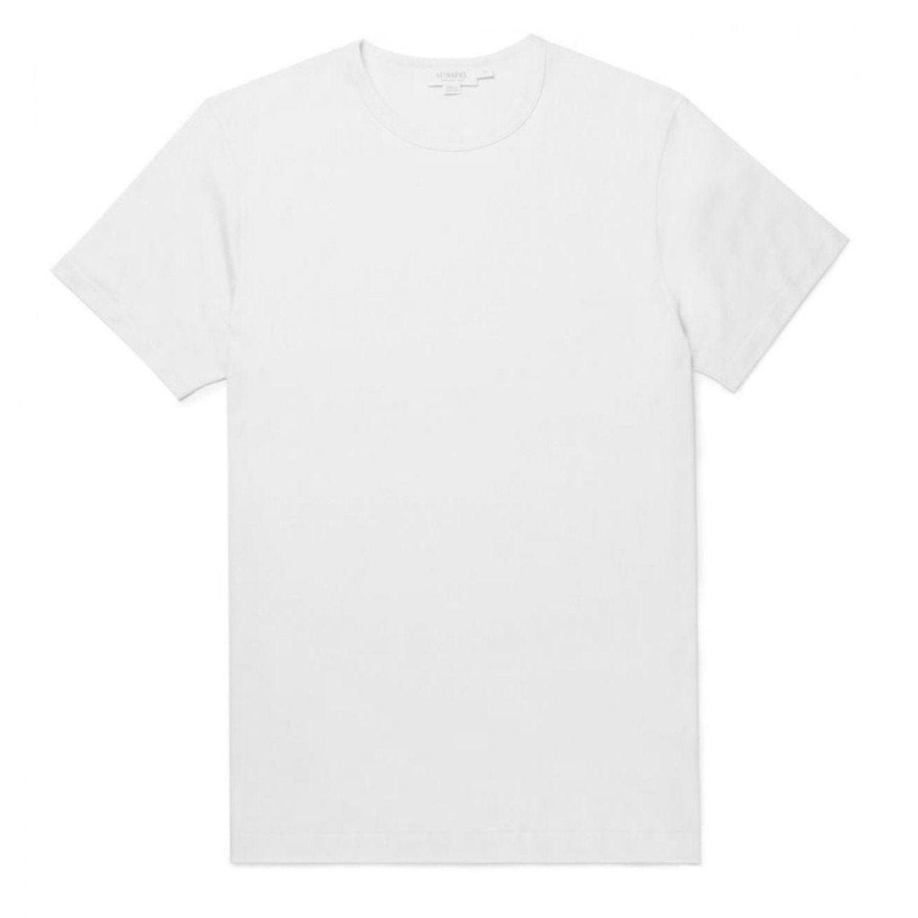 Sunspel Classic Crew T-Shirt White Sunspel