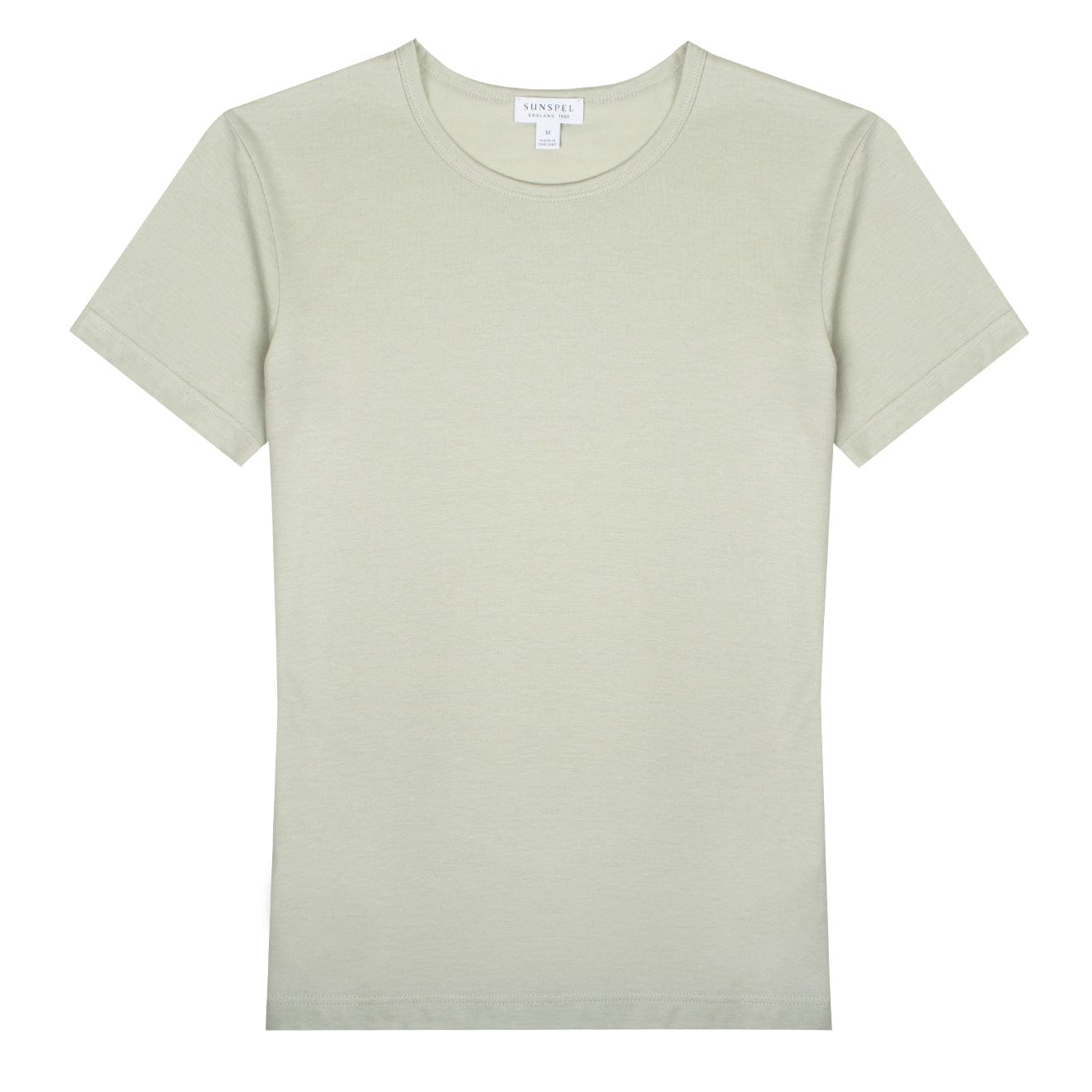 Sunspel Womens Classic T-Shirt Pistachio Sunspel