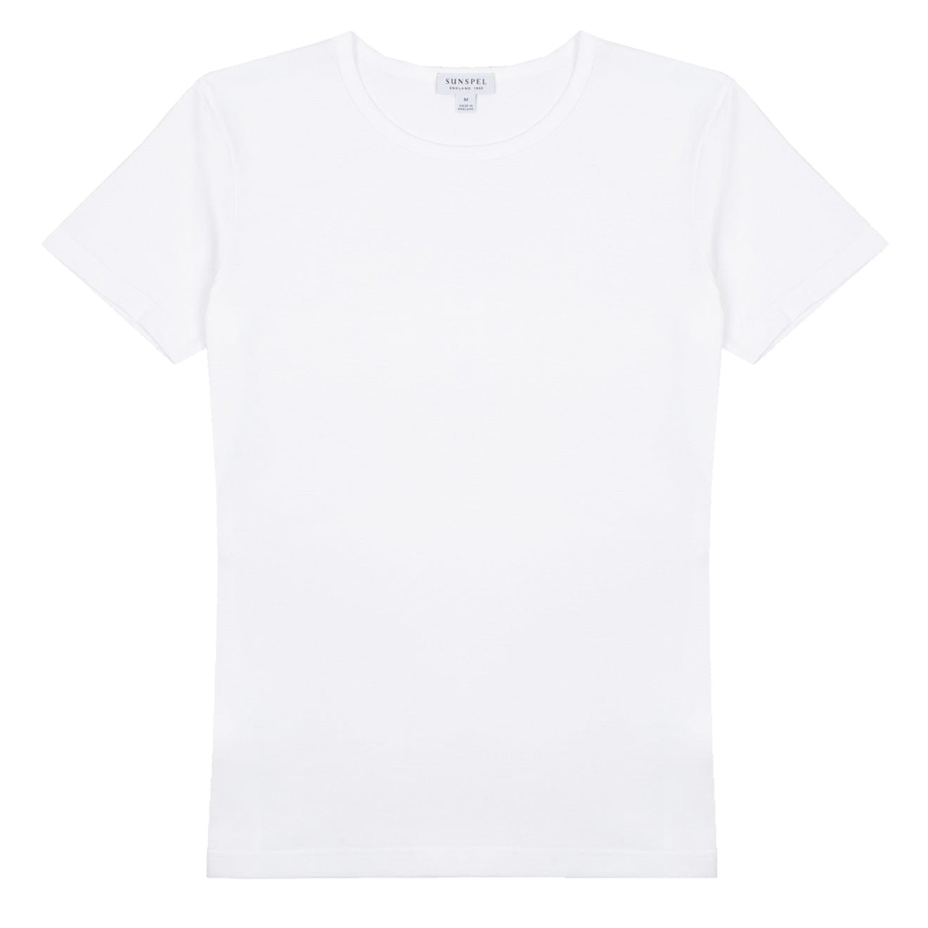 Sunspel Womens Classic T-Shirt White Sunspel