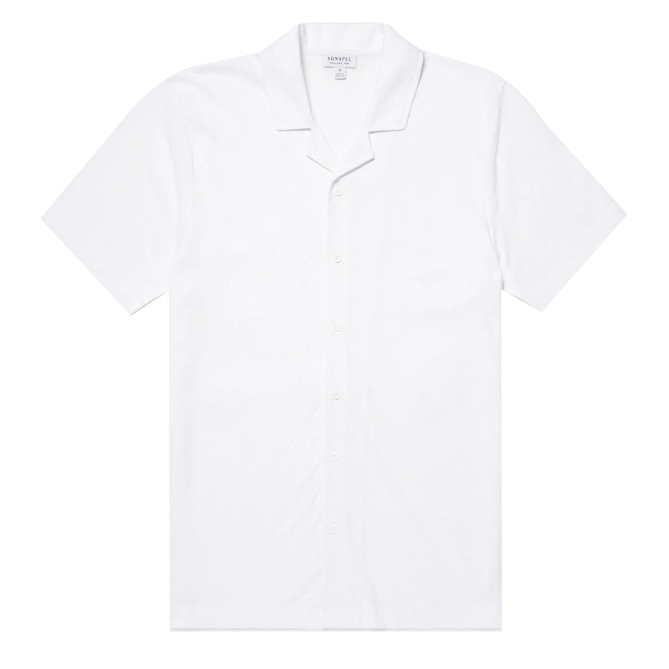 Sunspel S/S Shirt White Sunspel