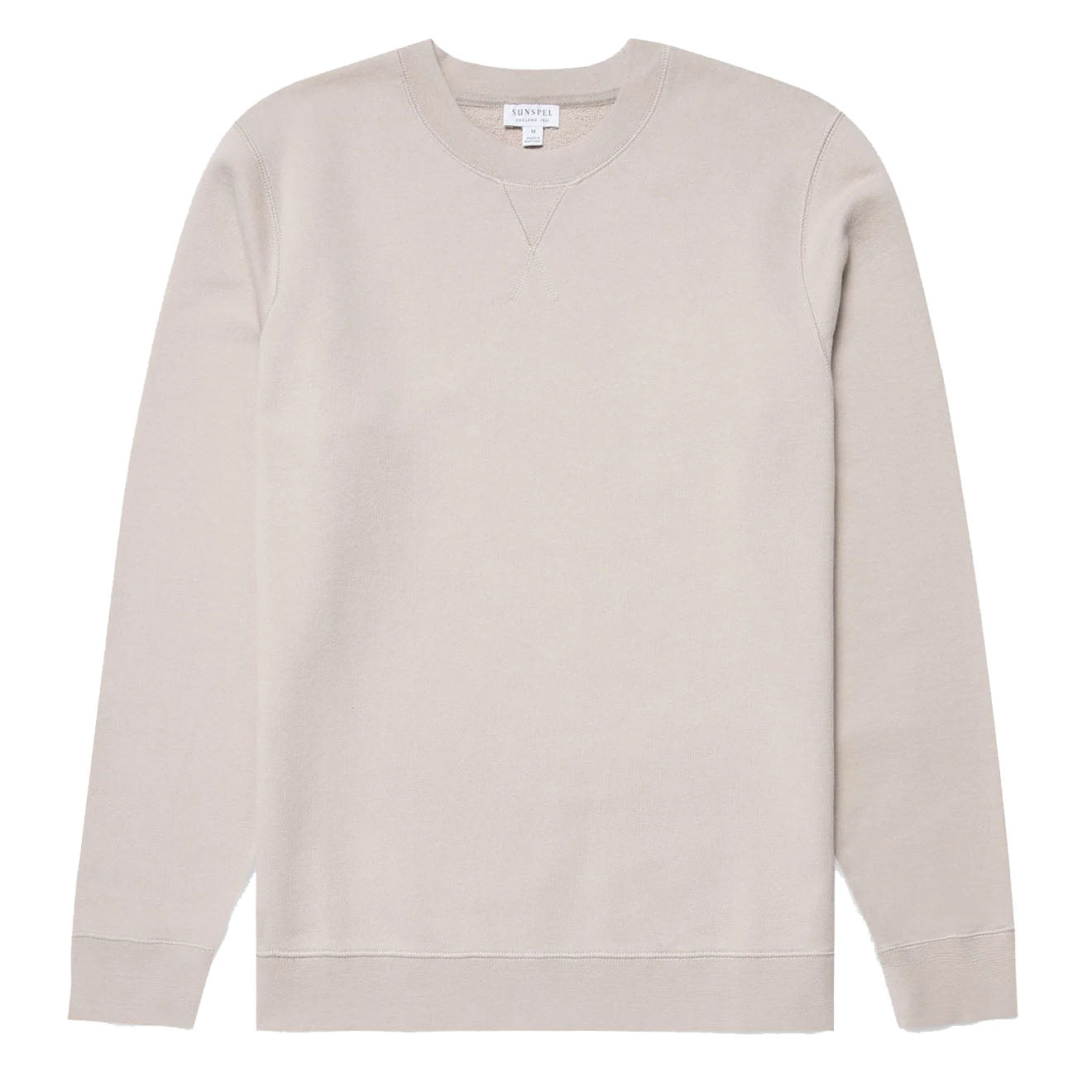 Sunspel Sweatshirt Light Sand Sunspel