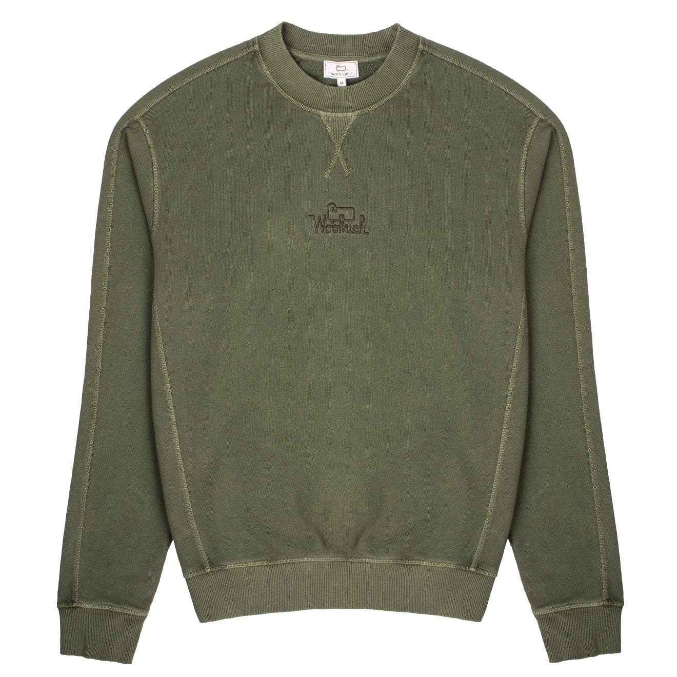 Woolrich American Crewneck Sweat Ivy Green Woolrich