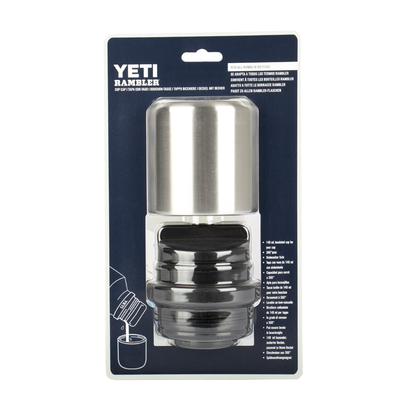 YETI Rambler Bottle Cup Cap YETI