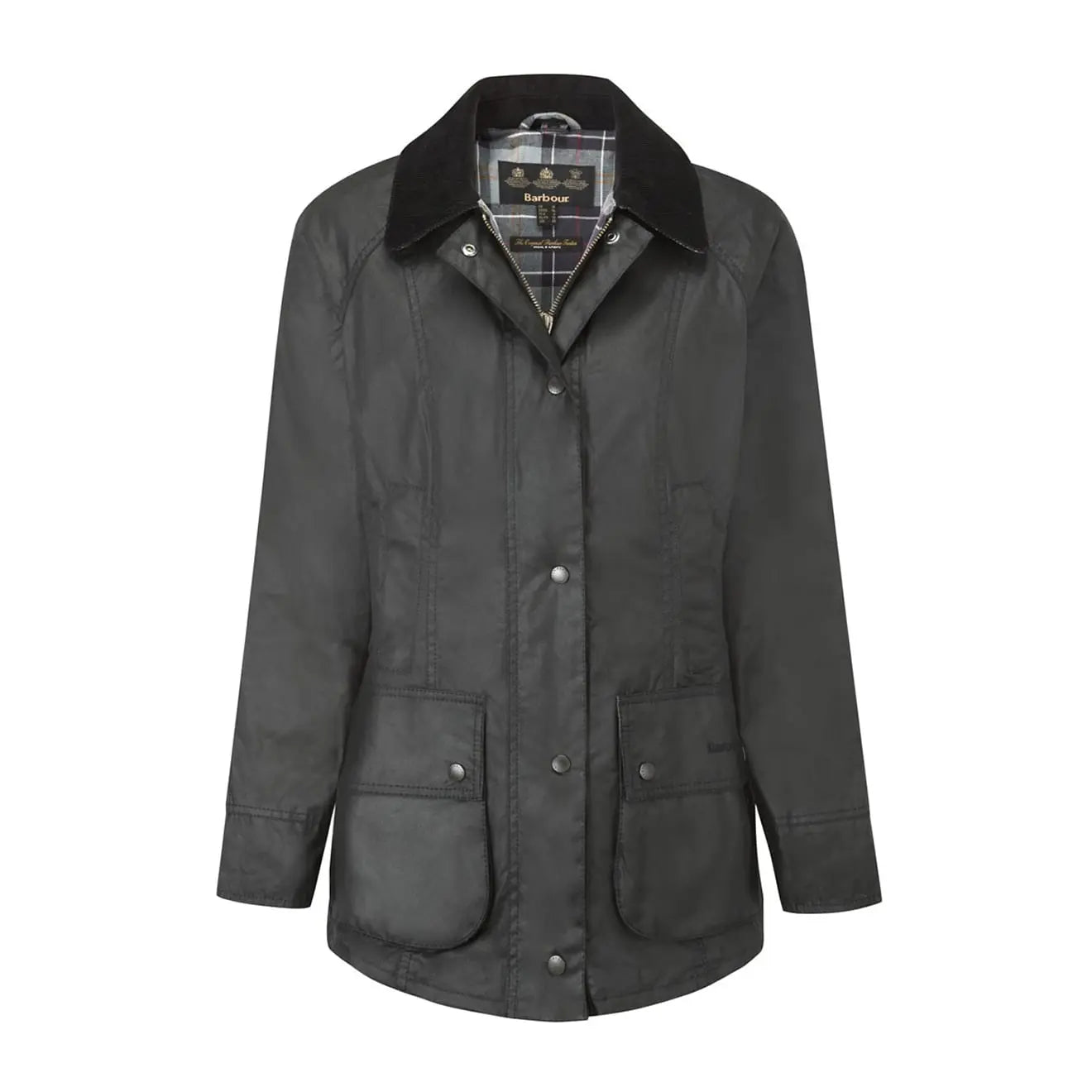 Barbour Womens Beadnell Wax Jacket Black Barbour