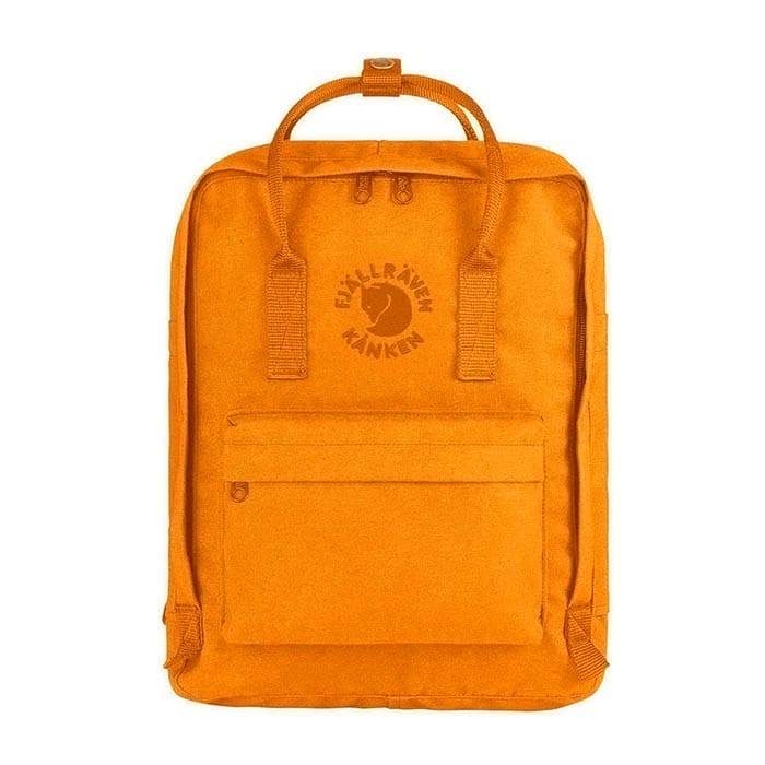 Fjallraven Re-Kanken Classic Backpack Sunflower Yellow Fjallraven Kanken Bags