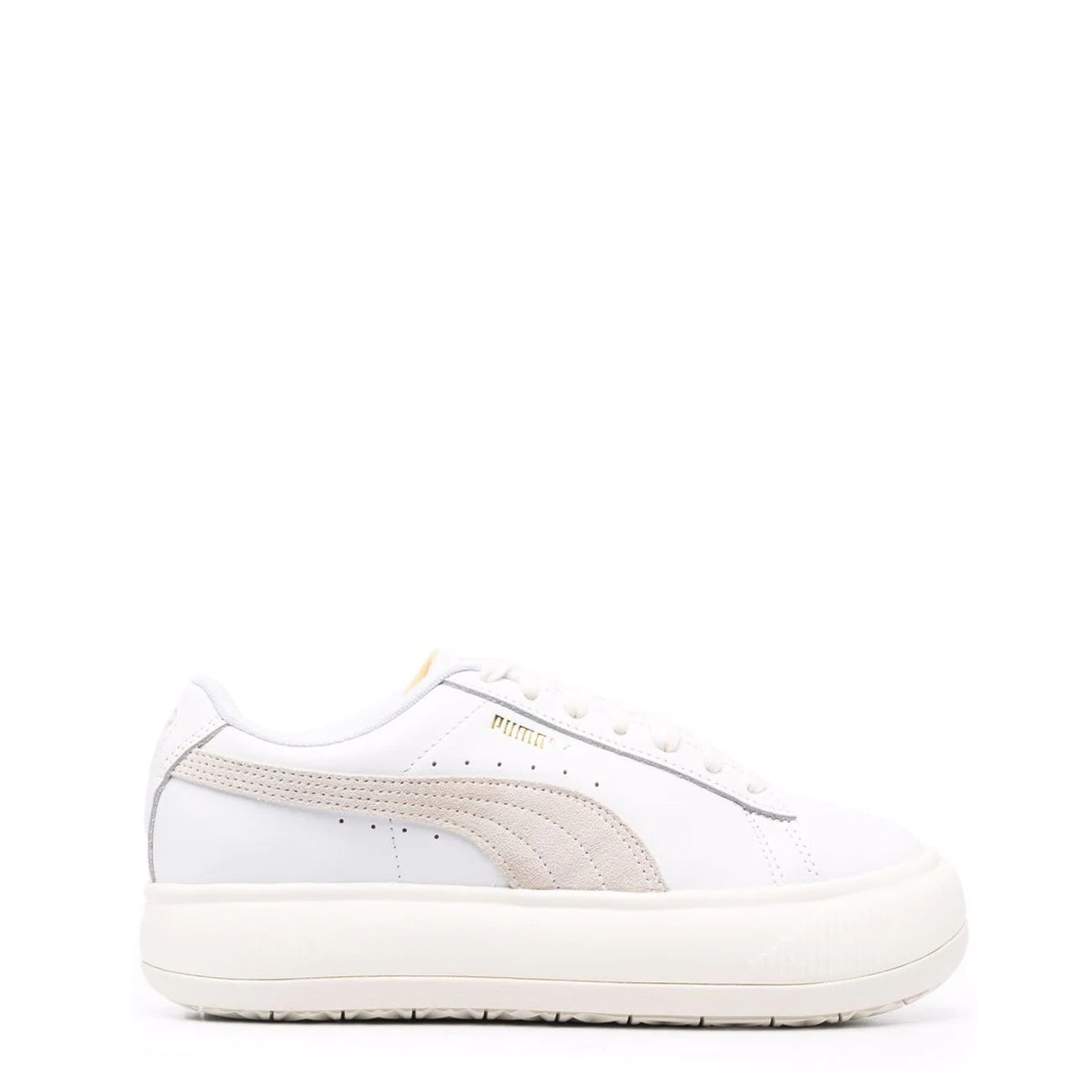 Puma Womens Suede Mayu Trainer  White / Marshmallow Puma