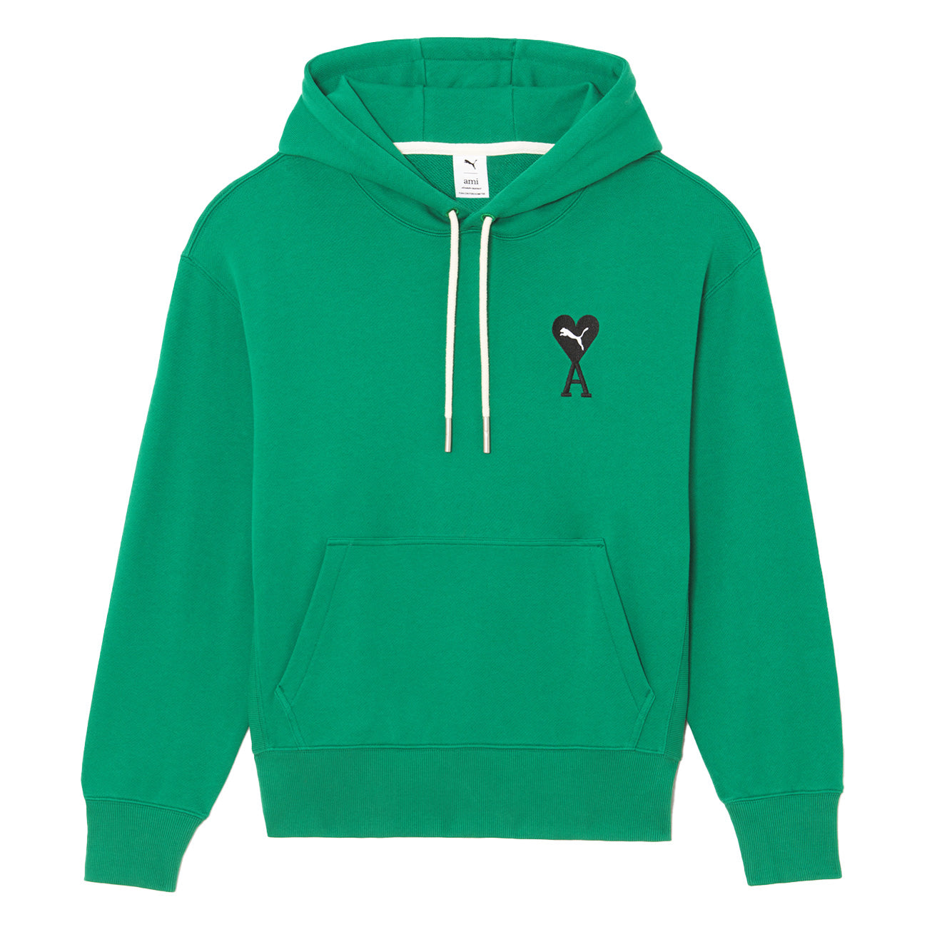 Puma X Ami Womens Hoodie Verd Green Puma