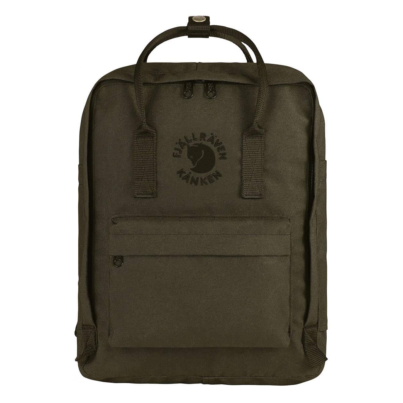 Fjallraven Re-Kanken Classic Backpack Dark Olive Fjallraven Kanken Bags