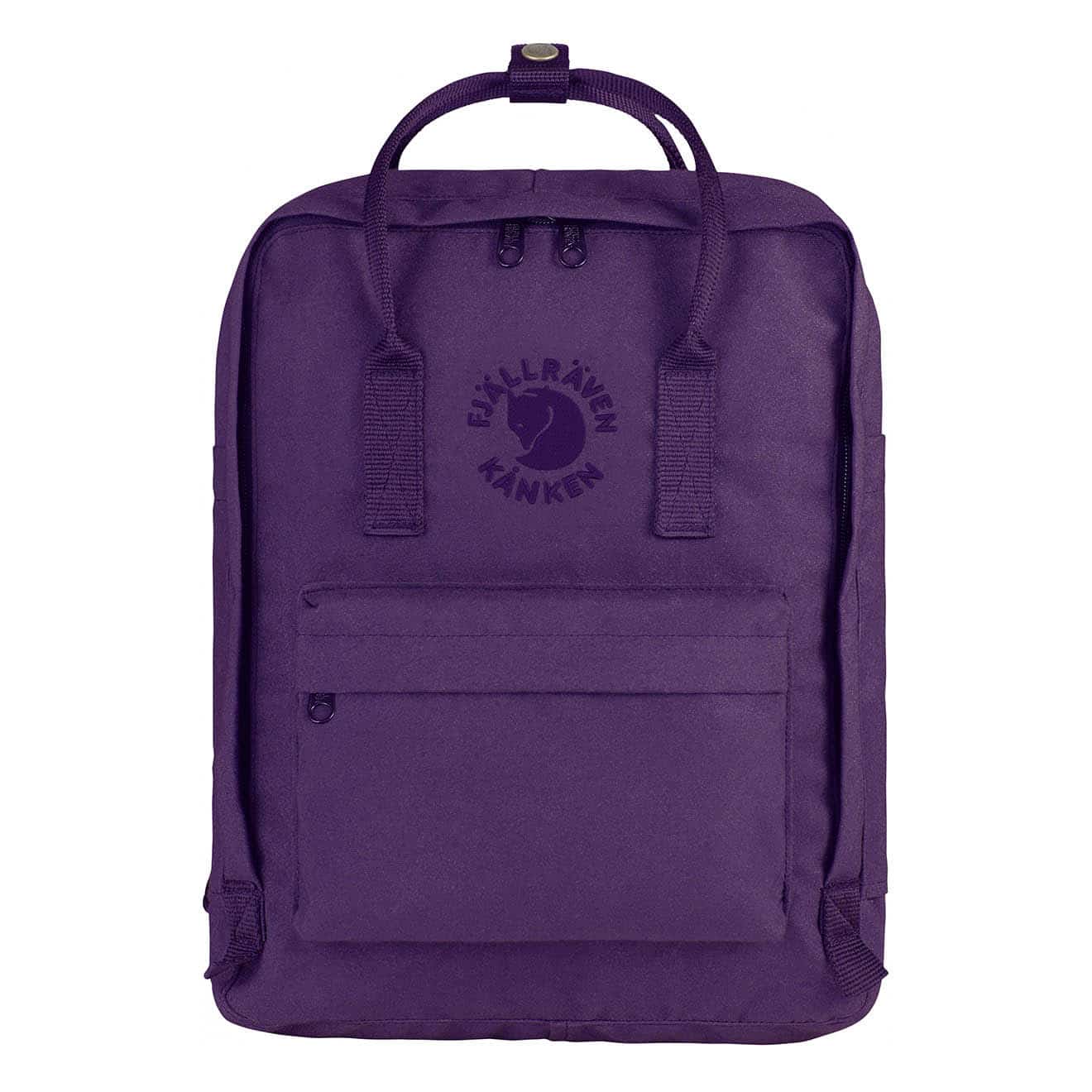 Fjallraven Re-Kanken Classic Backpack Deep Violet Fjallraven Kanken Bags