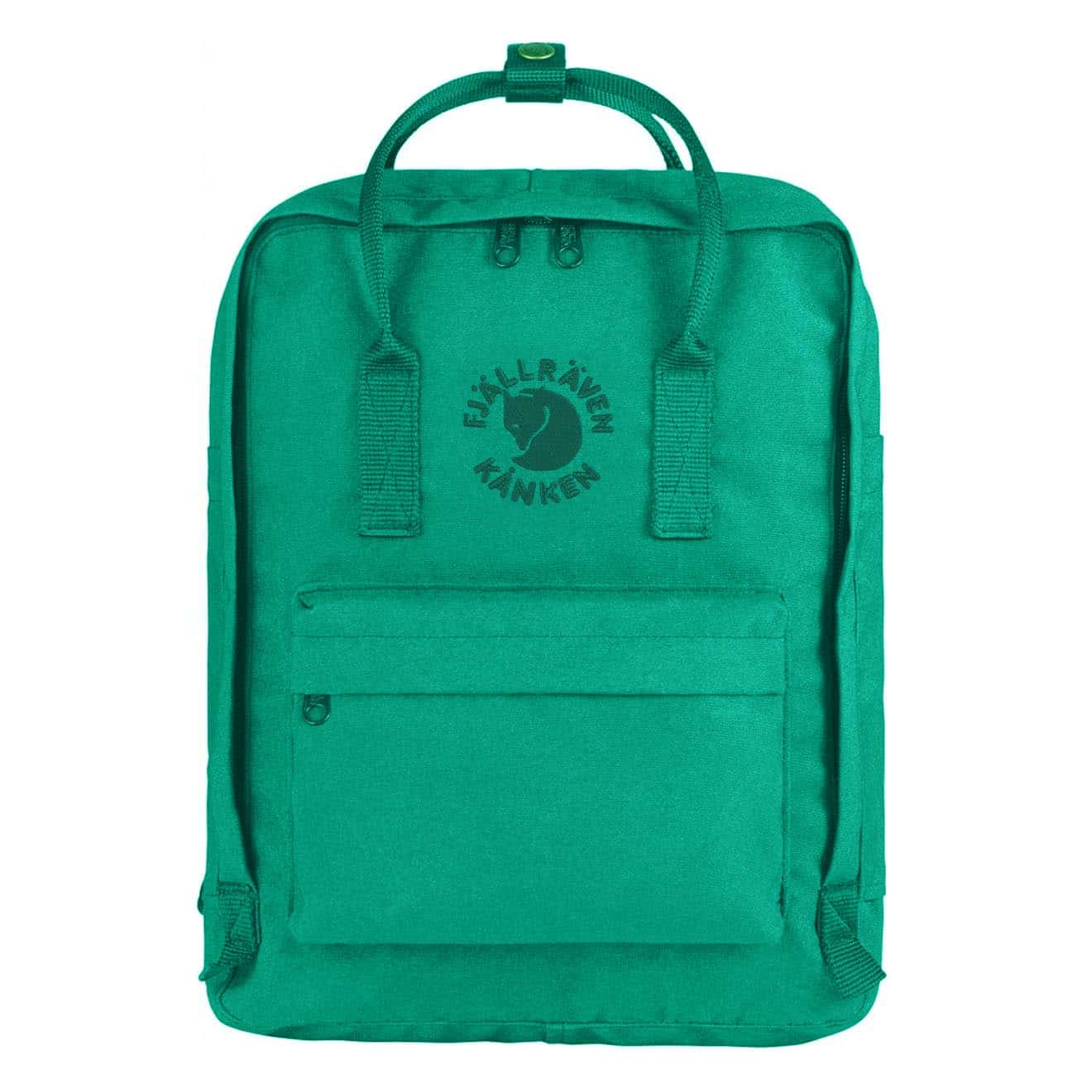 Fjallraven Re-Kanken Classic Backpack Emerald Fjallraven Kanken Bags