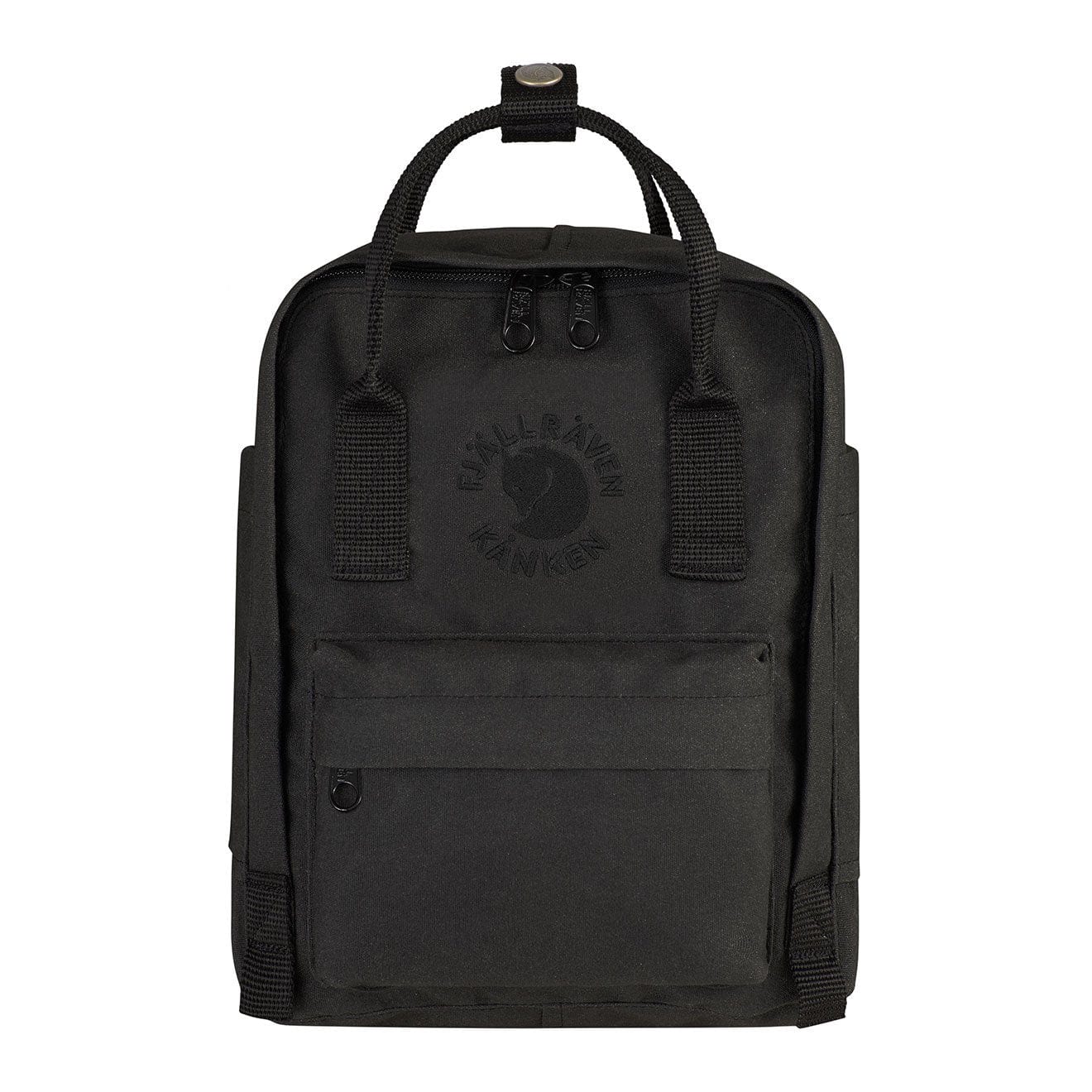 Fjallraven Re-Kanken Mini Backpack Black Fjallraven Kanken Bags