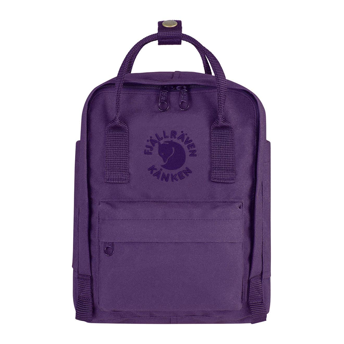 Fjallraven Re-Kanken Mini Backpack Deep Violet Fjallraven Kanken Bags